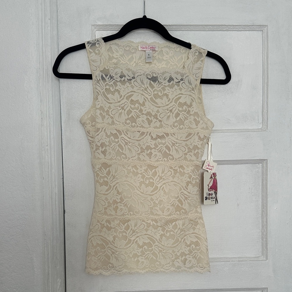 SPANX Cream Lace Camisole